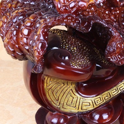 精品仿木樹(shù)脂大號(hào)白菜擺件 匠心工藝，為家居招財(cái)納福